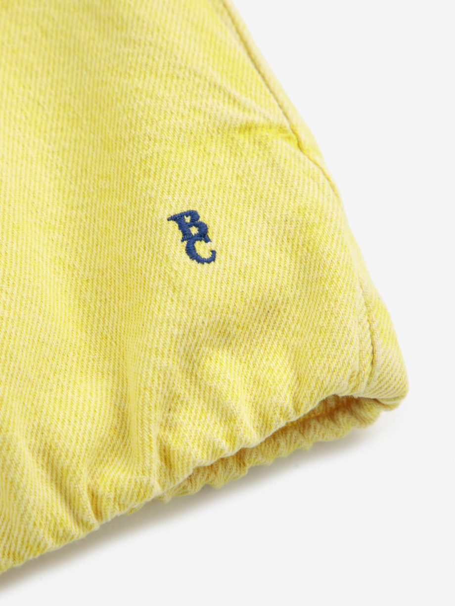 BOBO CHOSES | Smiling denim vest YELLOW