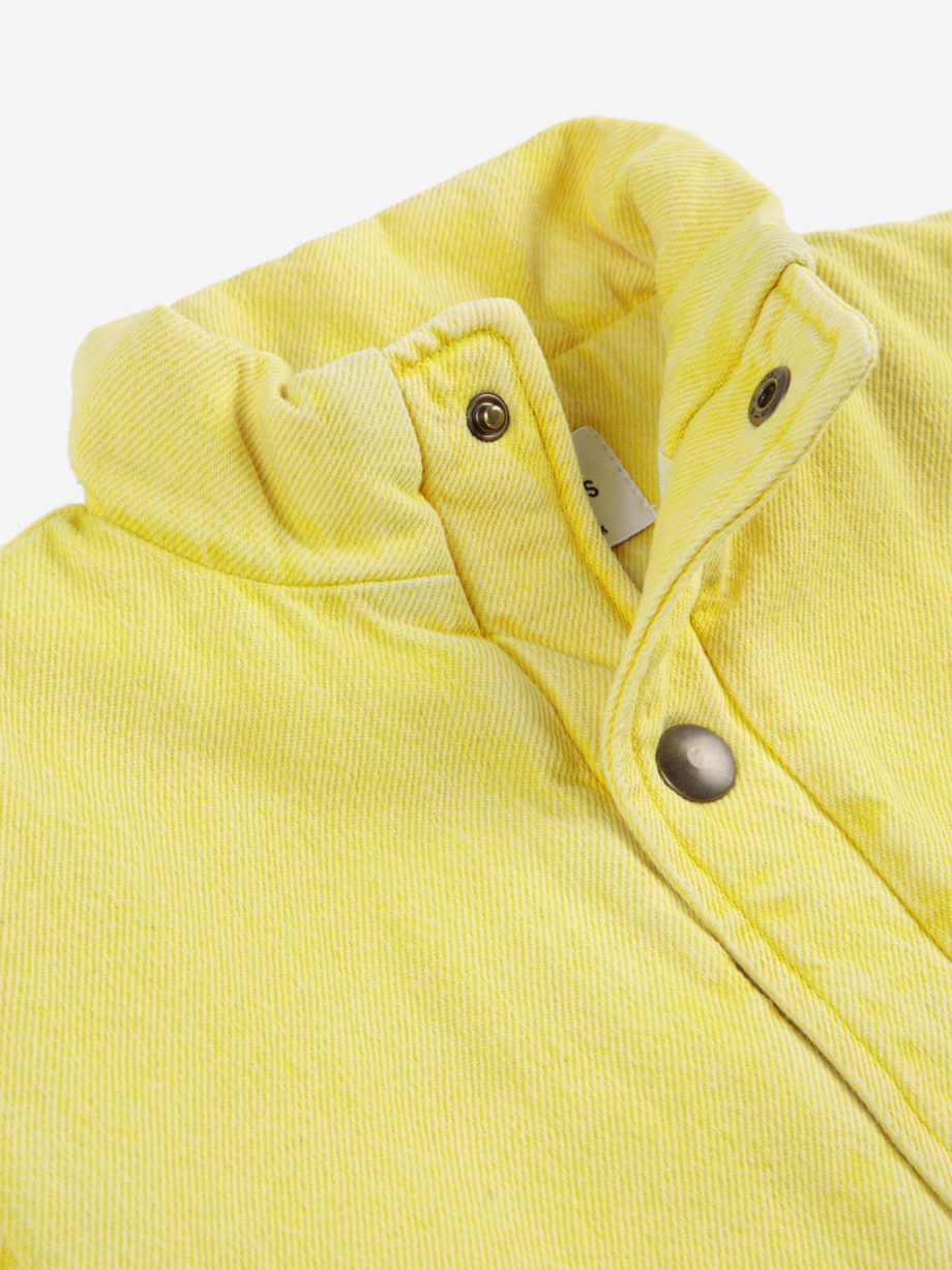 BOBO CHOSES | Smiling denim vest YELLOW