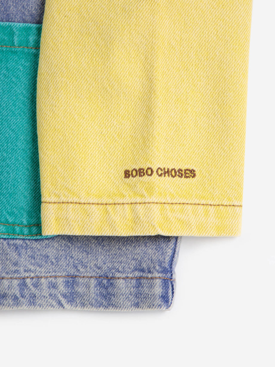 BOBO CHOSES | Color block denim jacket