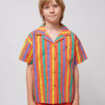 BOBO CHOSES | Multicolor Stripes shirt RED