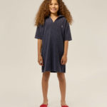 THE CAMPAMENTO | Blue Terry Kids Dress
