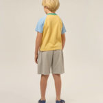 THE CAMPAMENTO |  Color Block Yellow Kids Tshirt