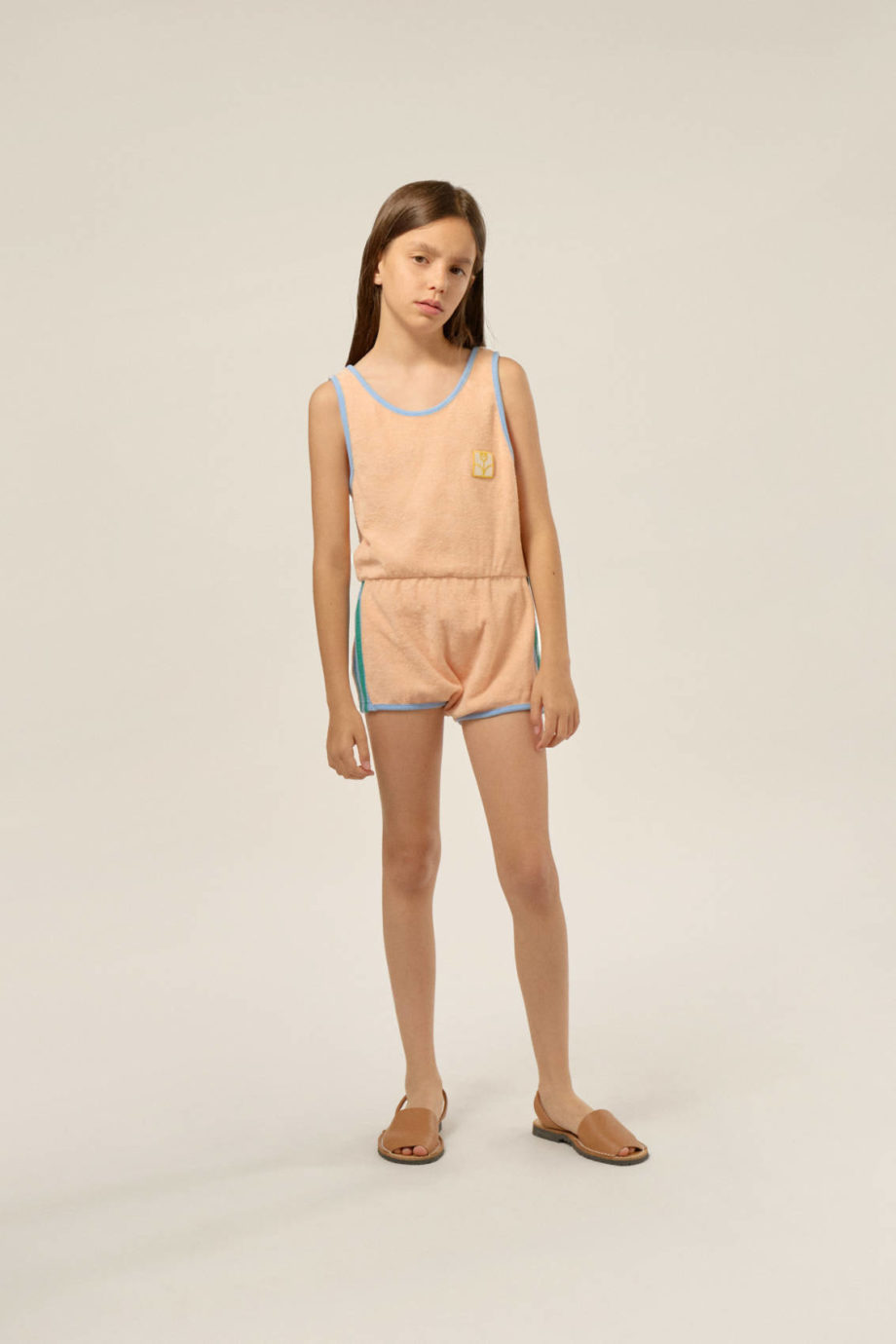 THE CAMPAMENTO | Color Block Kids Overall