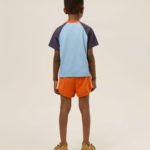 THE CAMPAMENTO | Color Block Blue Kids Tshirt