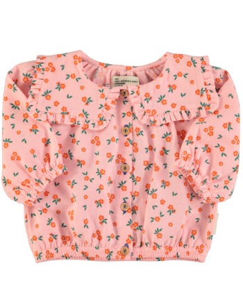 PIUPIUCHICK | blouse w/ sailor collar | pink flowers
