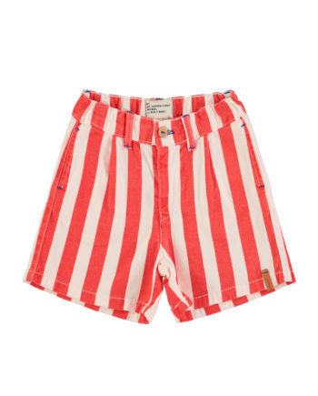 PIUPIUCHICK | boy shorts | white & red stripes