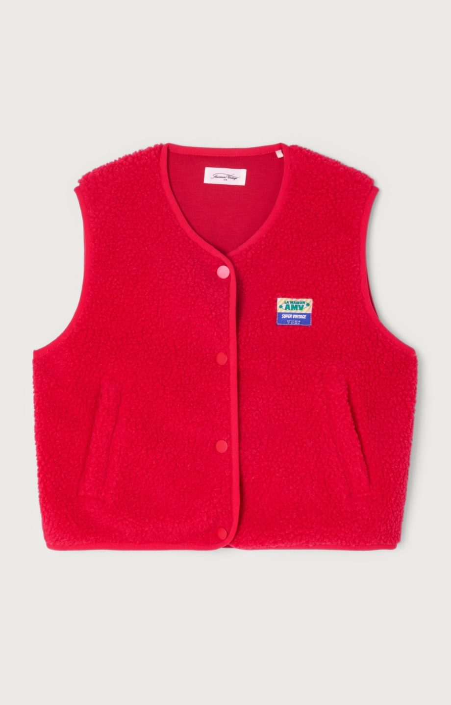 AMERICAN VINTAGE | Veste HOKTOWN SANS MANCHES FRAISE