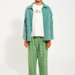 PIUPIUCHICK | t-shirt | ecru w/ multicolor "camp" print