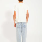 PIUPIUCHICK | unisex trousers | washed blue denim