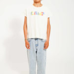 PIUPIUCHICK | unisex trousers | washed blue denim