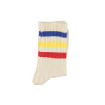 PIUPIUCHICK | socks | ecru w/ multicolor stripes