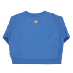 PIUPIUCHICK | sweatshirt | blue w/ "fantastic" print