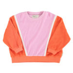 PIUPIUCHICK | sweatshirt | orange & lavender