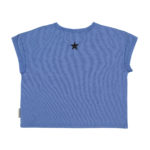 PIUPIUCHICK | t-shirt | blue w/ "feelin' alive" print