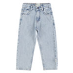 PIUPIUCHICK | unisex trousers | washed blue denim