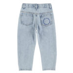 PIUPIUCHICK | unisex trousers | washed blue denim
