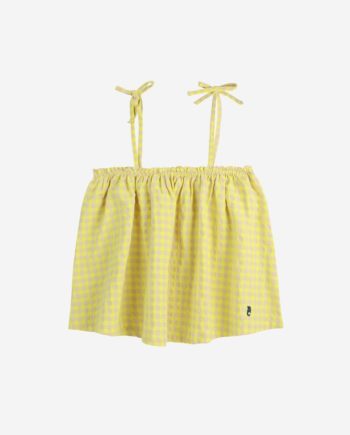 BOBO CHOSES | Vichy woven top