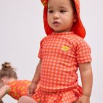 BOBO CHOSES BABY | Vichy ruffle swim culotte