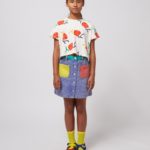 BOBO CHOSES | Color block denim skirt