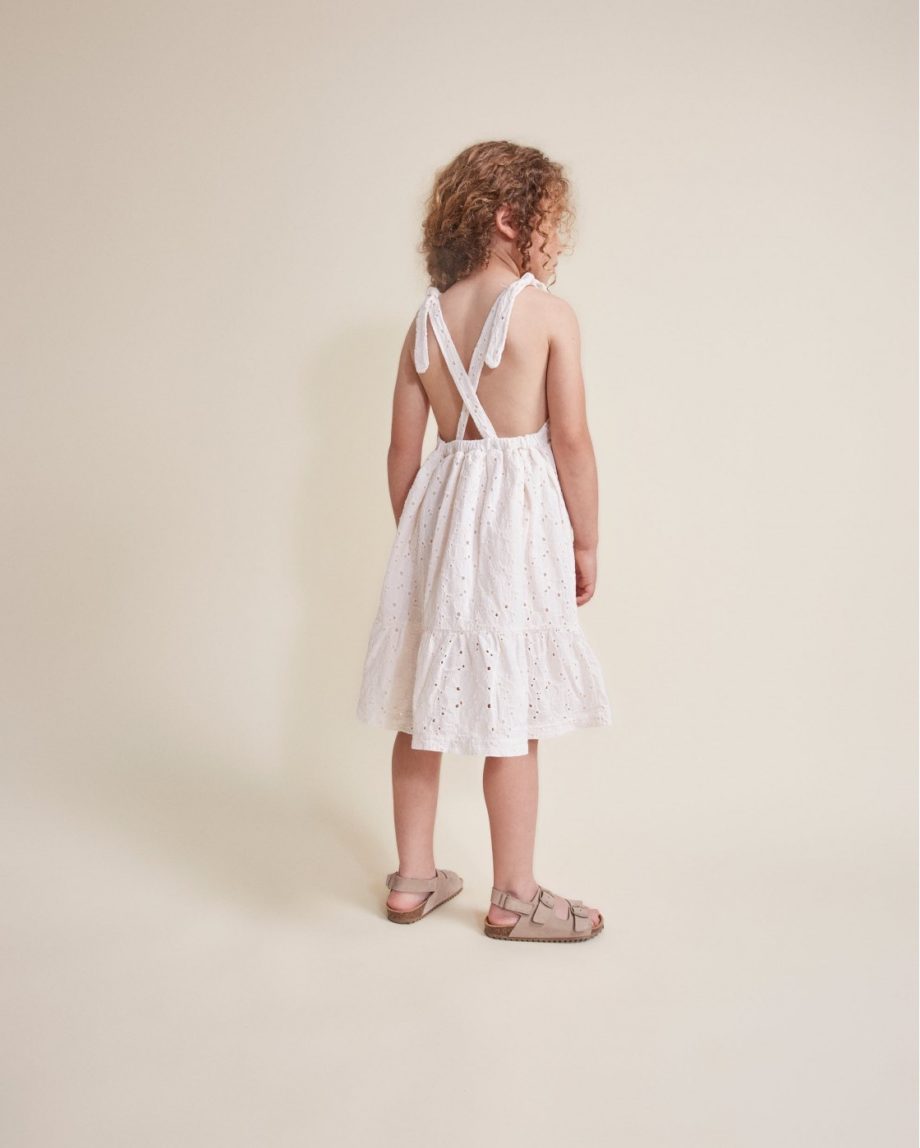 BÚHO | Robe broderies Ivory