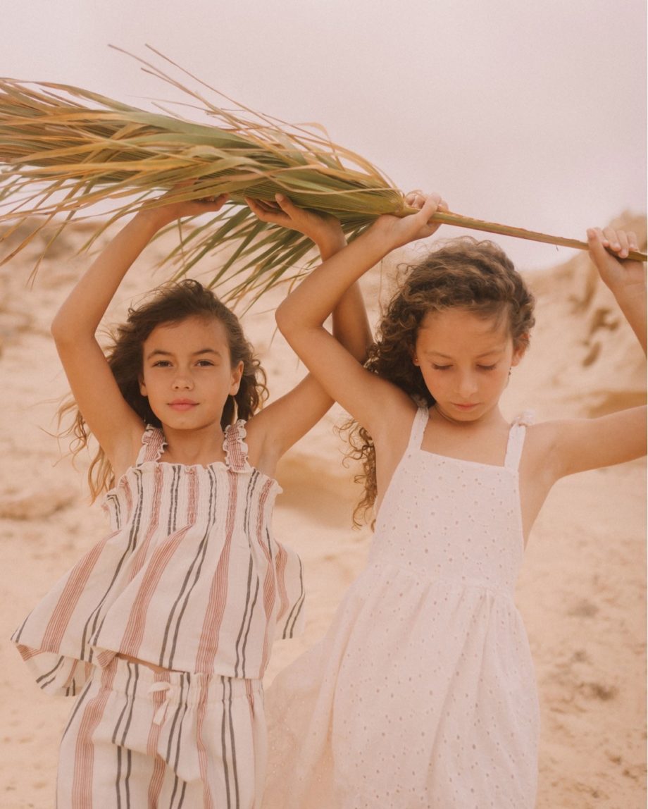 BÚHO | Robe broderies Ivory