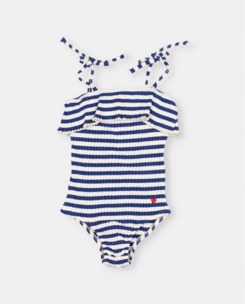 BÚHO | Maillot rayé Royal blue