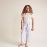 BÚHO | Pantalon rayé White