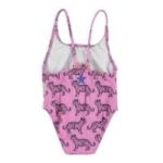 PIUPIUCHICK | Swimsuit w/ butttons | Lavender w/ Black Tiger