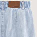 BELLEROSE | WAVES SKIRT LT BLUE BLEACH