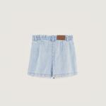 BELLEROSE | WAVES SKIRT LT BLUE BLEACH