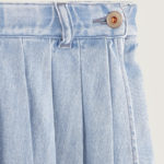 BELLEROSE | WAVES SKIRT LT BLUE BLEACH