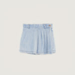 BELLEROSE | WAVES SKIRT LT BLUE BLEACH