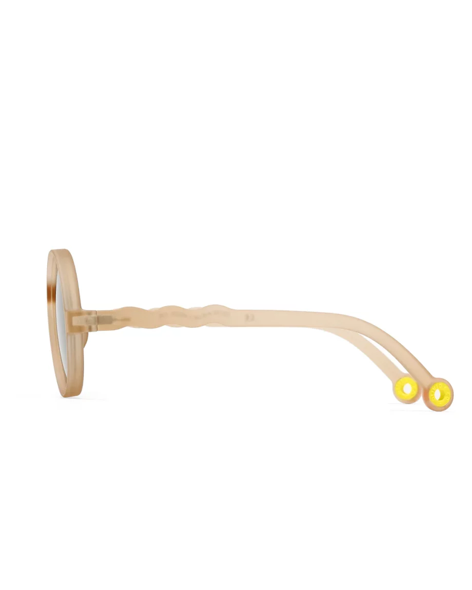 OLIVIOandCO | lunettes de soleil 3-5 ans rond - polarisé - Sand Beige