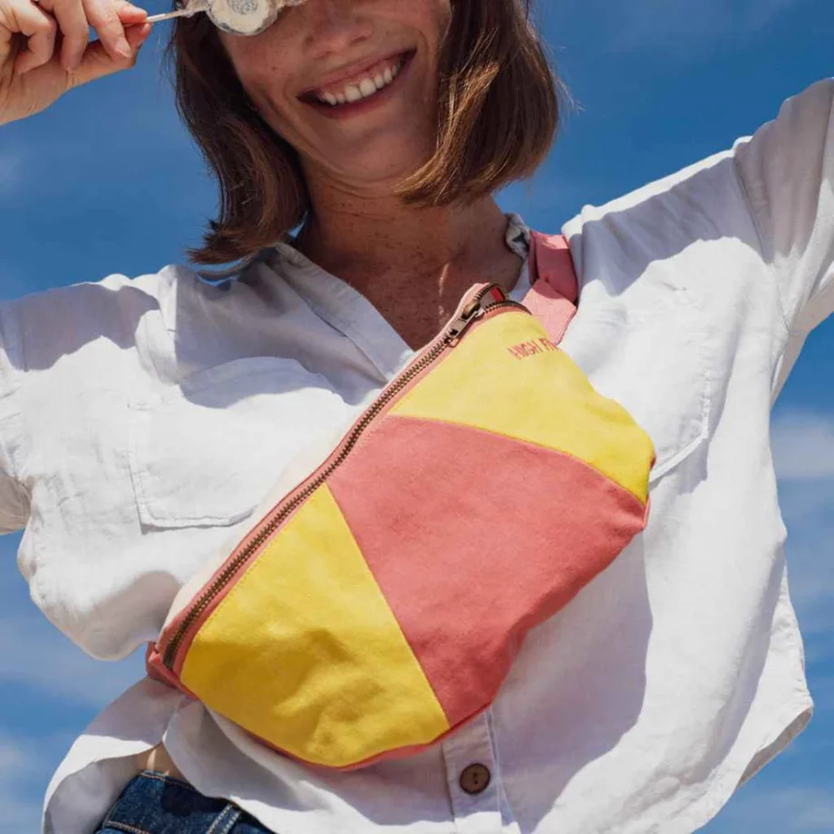CHAMAYE | Banane toile Jaune | Enfant ou Adulte