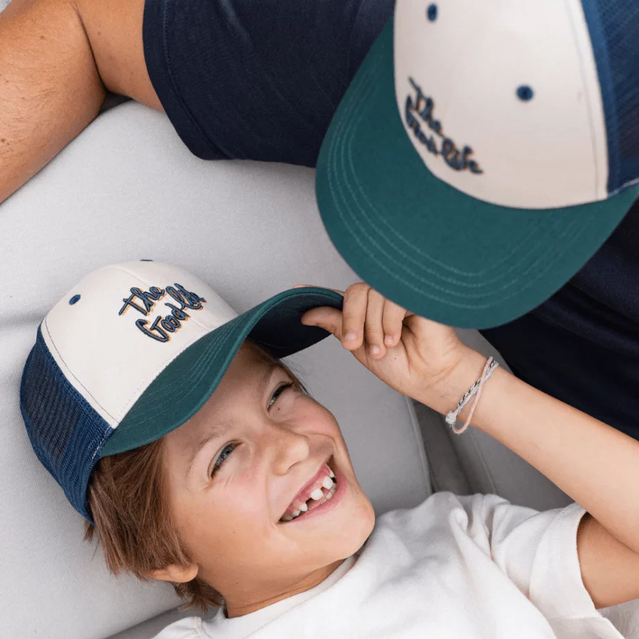 CHAMAYE | Casquette trucker GOOD LIFE bleu