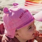 CHAMAYE | Chapeau bébé | Petit Coeur rose