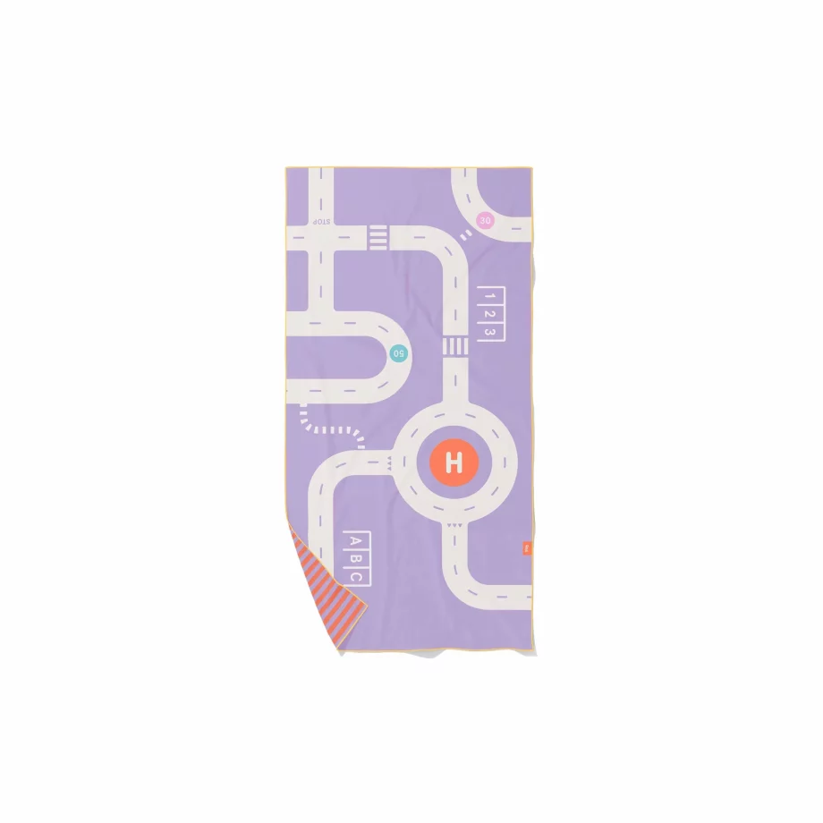 QUUT | SERVIETTE DE BAIN MICROFIBRE - Road lavender