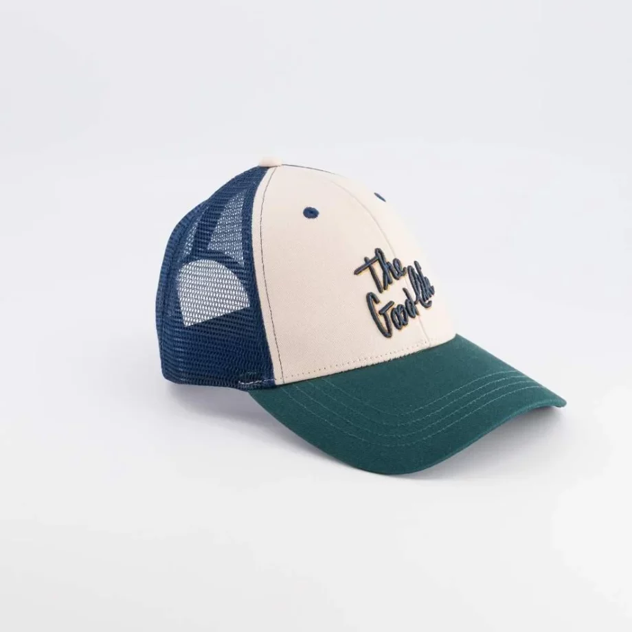 CHAMAYE | Casquette trucker GOOD LIFE bleu