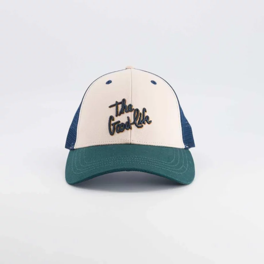 CHAMAYE | Casquette trucker GOOD LIFE bleu