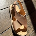 OCRA | SANDALES D613 SAFFIANO CHIC PEACH