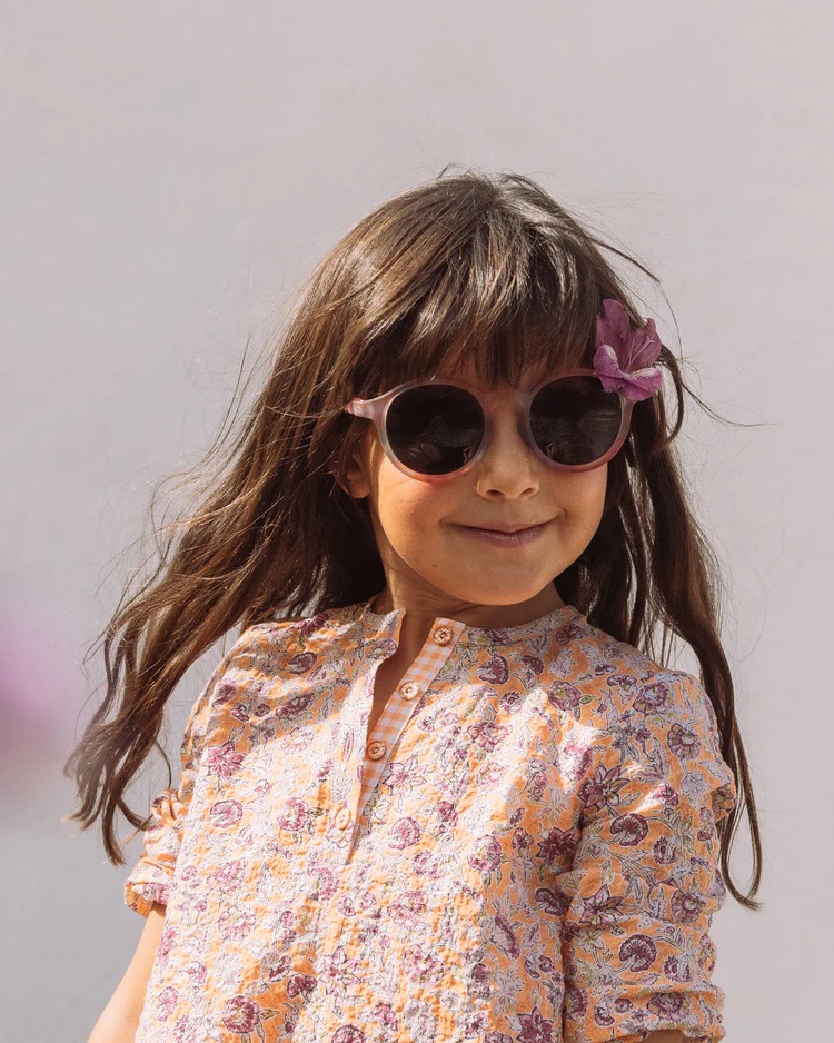 OLIVIOandCO | lunettes de soleil 3-5 ans oval - polarisé - FLORAL REVERIE
