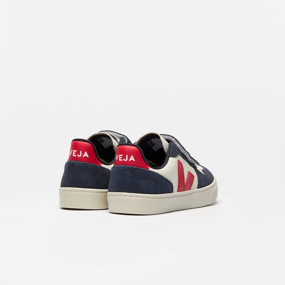 VEJA | V-10 LEATHER PURE PEKIN NAUTICO