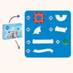 COBLO - MAGNETIC MAGIC - Marble Track CLASSIC 35 Pieces