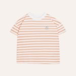 THE CAMPAMENTO | Orange Striped Kids Tshirt