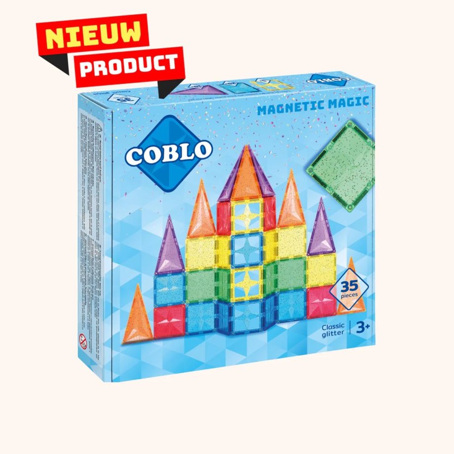 COBLO - MAGNETIC MAGIC - 35 pieces - 3 coloris
