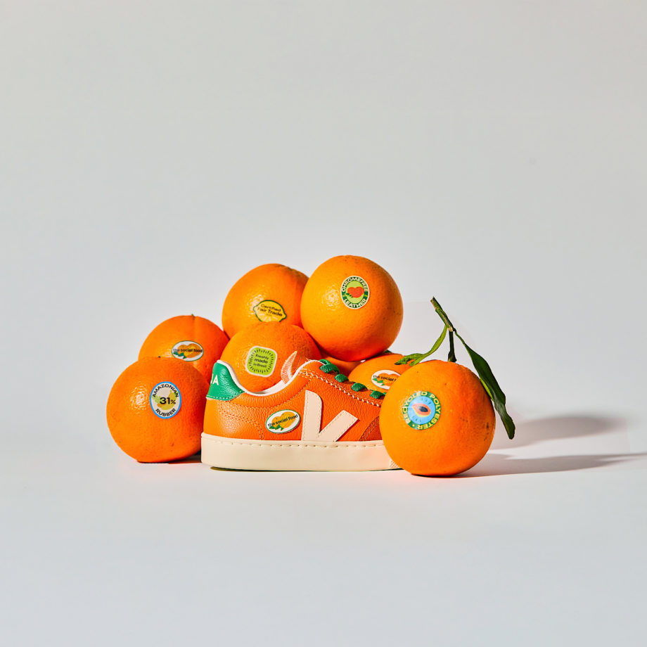 VEJA | VOLLEY LEATHER VEJA X THE SOCIAL FOOD FURY CALCAIRE
