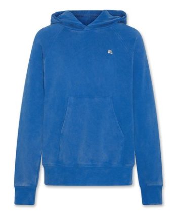 AO76 | clyde hoodie logo SW bright blue