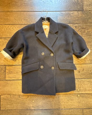 SECOND LIFE | MANTEAU CABAN BELLEROSE 6 ans bleu marine