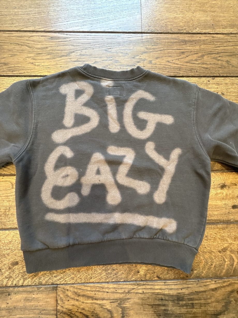 SECOND LIFE | sweatshirt Bellerose 8 ans gris anthracite