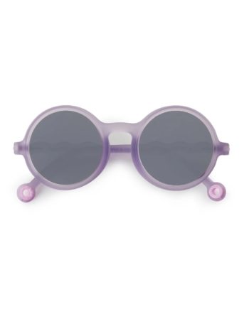 OLIVIOandCO | lunettes de soleil 3-5 ans rond - polarisé - Purple Coral